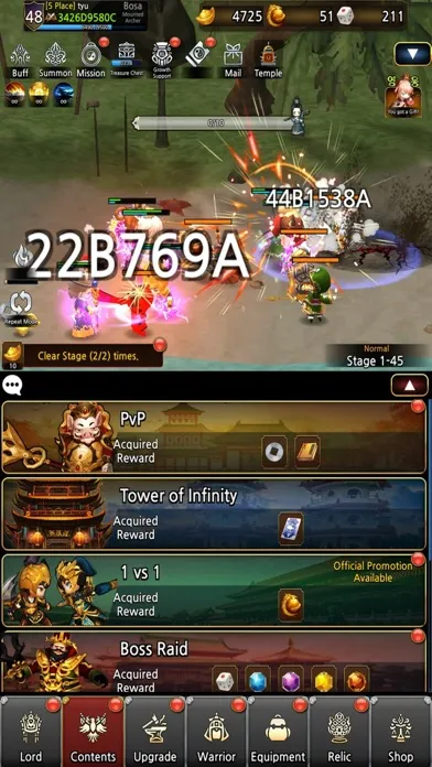 Zrzuty ekranu Three Kingdoms idle