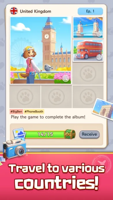 Match Puzzle Travel Screenshots