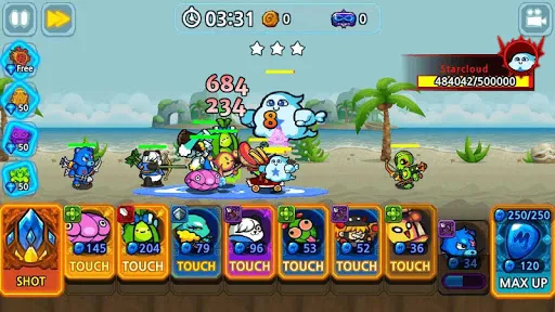 Monster Defense King سکرین شاٹس