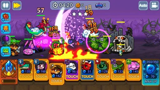 Monster Defense King سکرین شاٹس