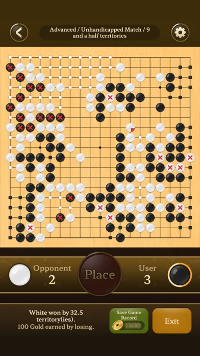 Capturas de tela do Go Baduk Weiqi Master