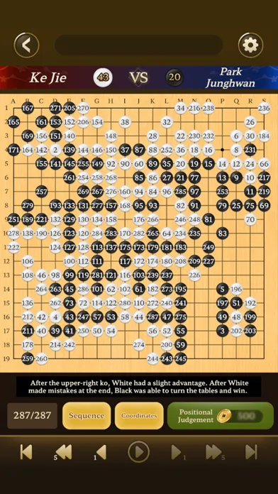 Capturas de tela do Go Baduk Weiqi Master