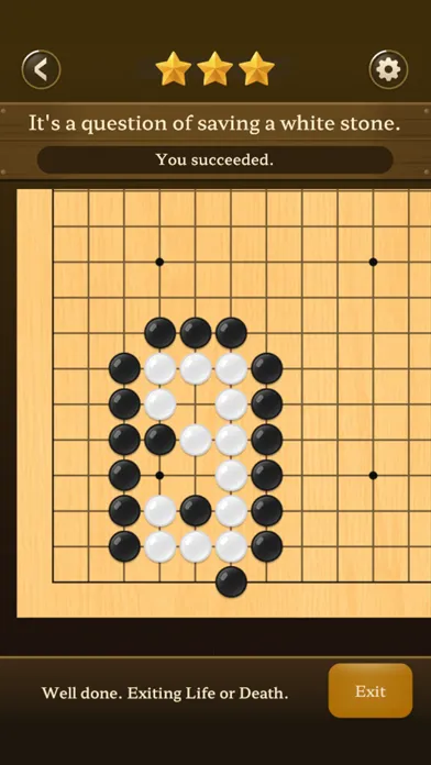Capturas de tela do Go Baduk Weiqi Master