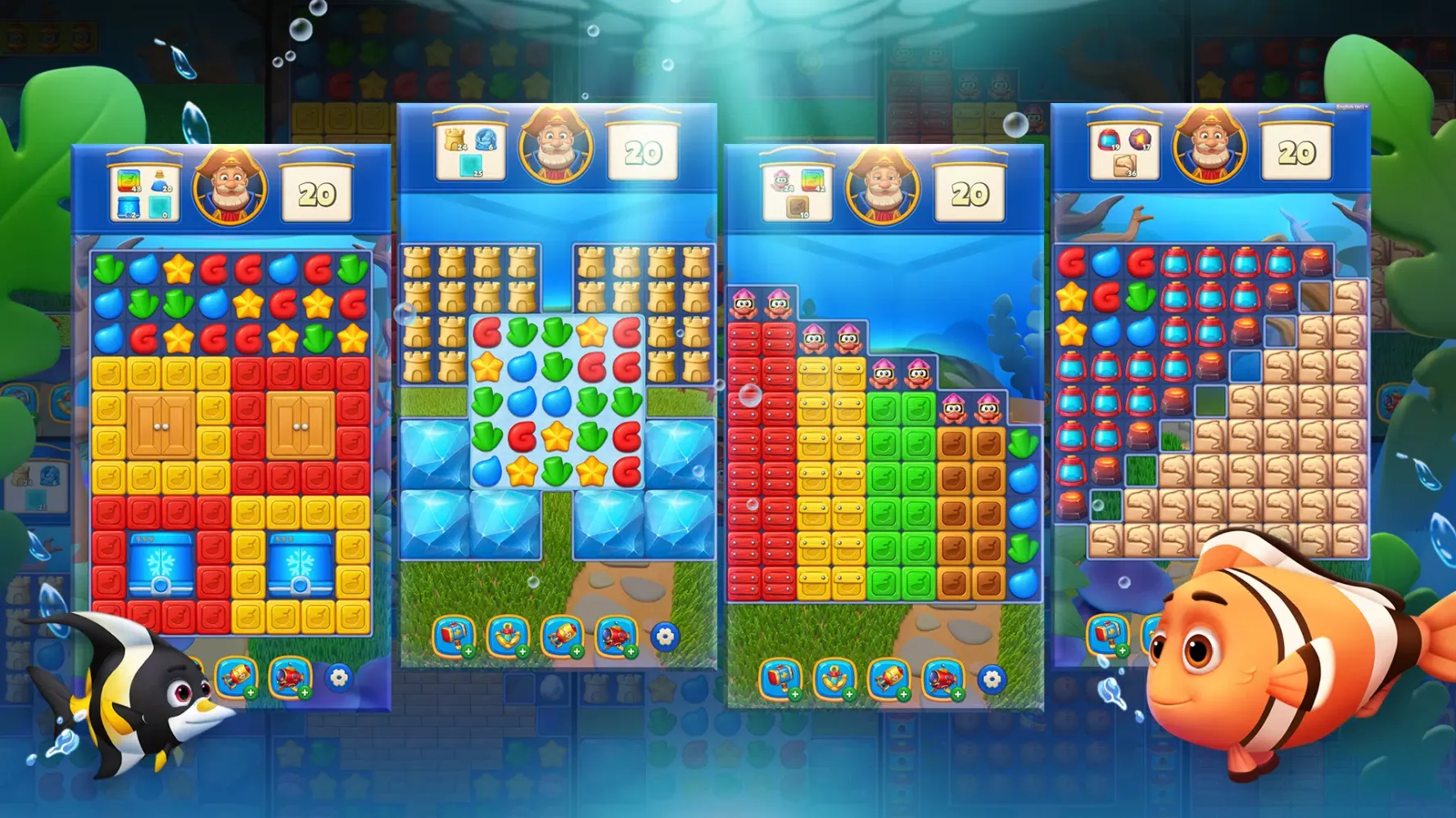 Скриншоты Ocean Puzzle World