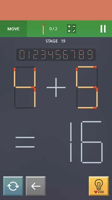 Captures d'écran de Matchstick Puzzle King