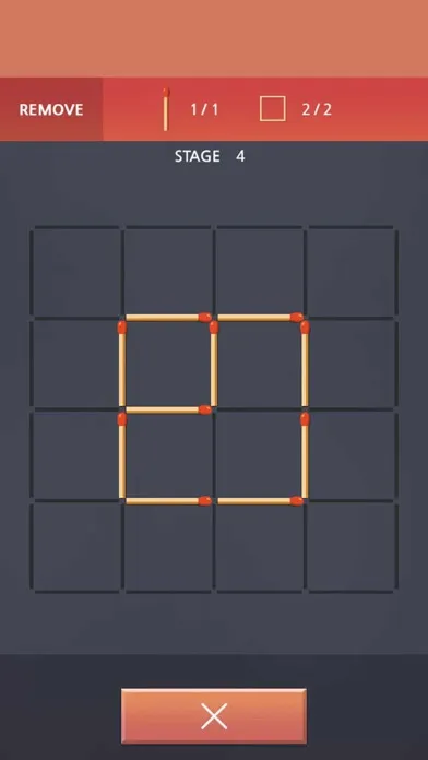 Captures d'écran de Matchstick Puzzle King