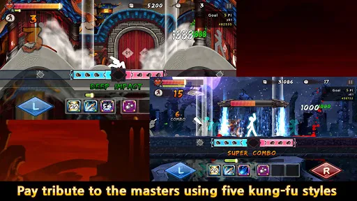 Screenshot di One Finger Death Punch