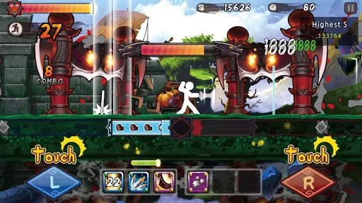 Screenshot di One Finger Death Punch