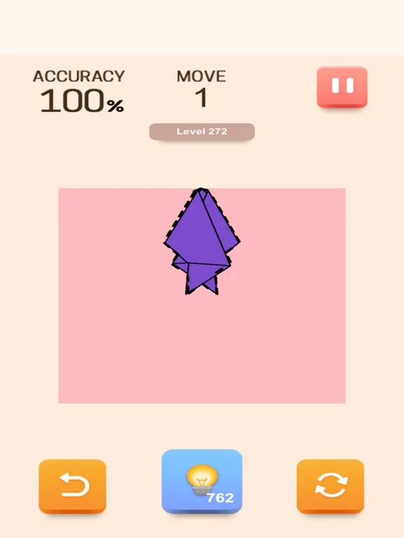 Paper Folding Puzzle iPad  Screenshots