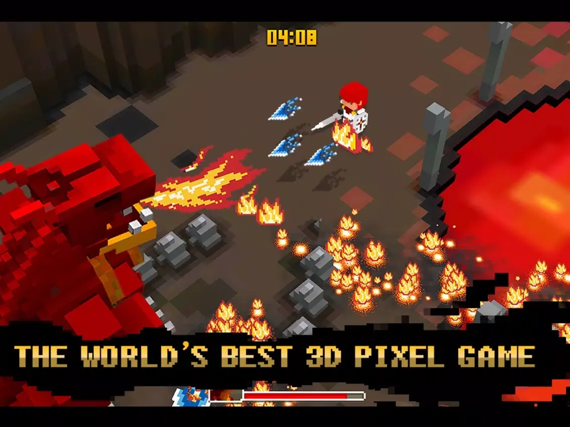 Capturas de tela do Pixel Knights iPad 