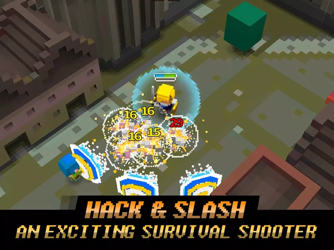 Capturas de tela do Pixel Knights iPad 