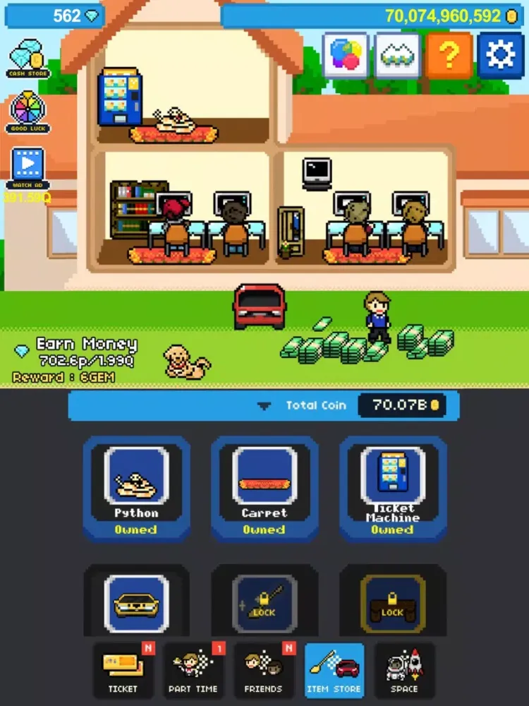Tangkapan skrin Rags To Riches:Rich King Maker iPad 