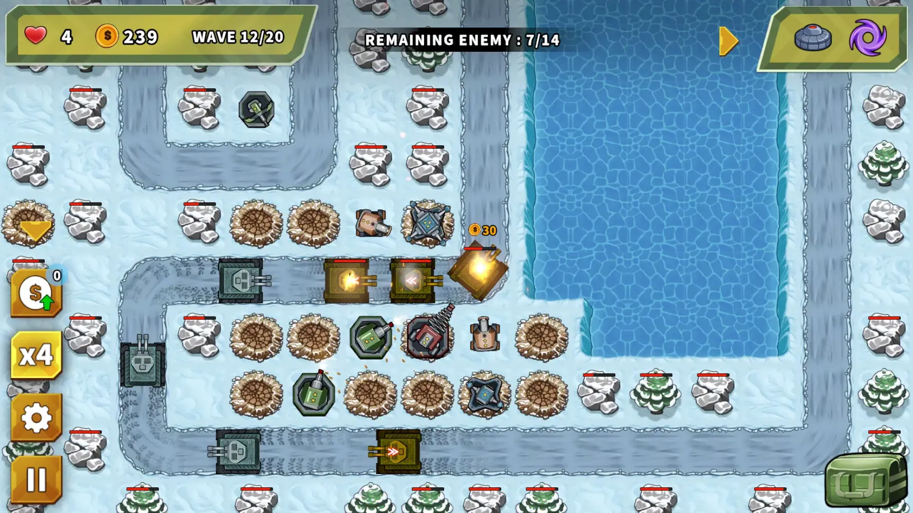 Captures d'écran de Turret Defense King