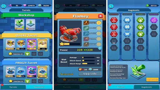Screenshot di Turret Merge Defense