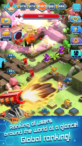 Screenshot di Turret Merge Defense