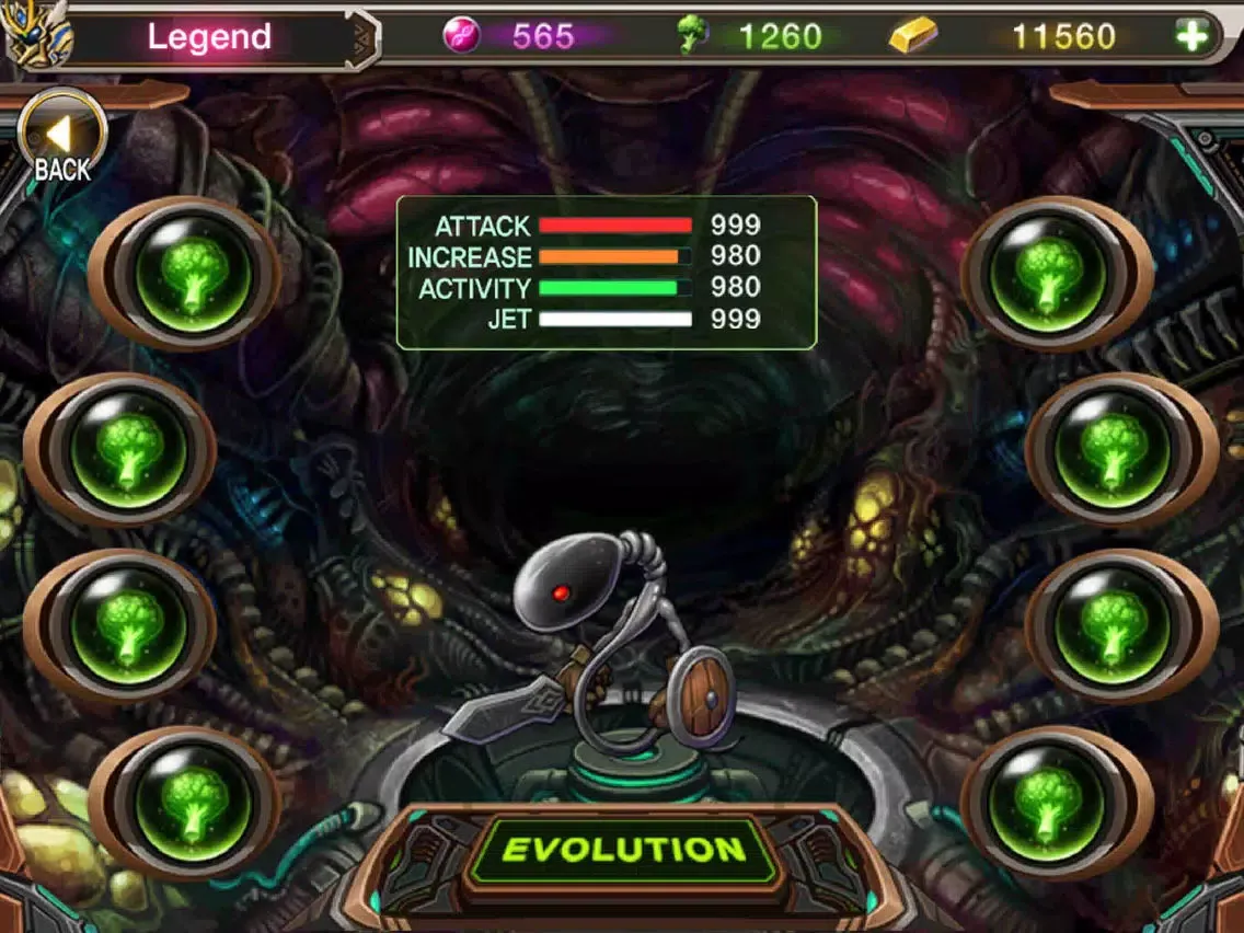 ภาพหน้าจอของ WAR OF REPRODUCTION : Evolution iPad 