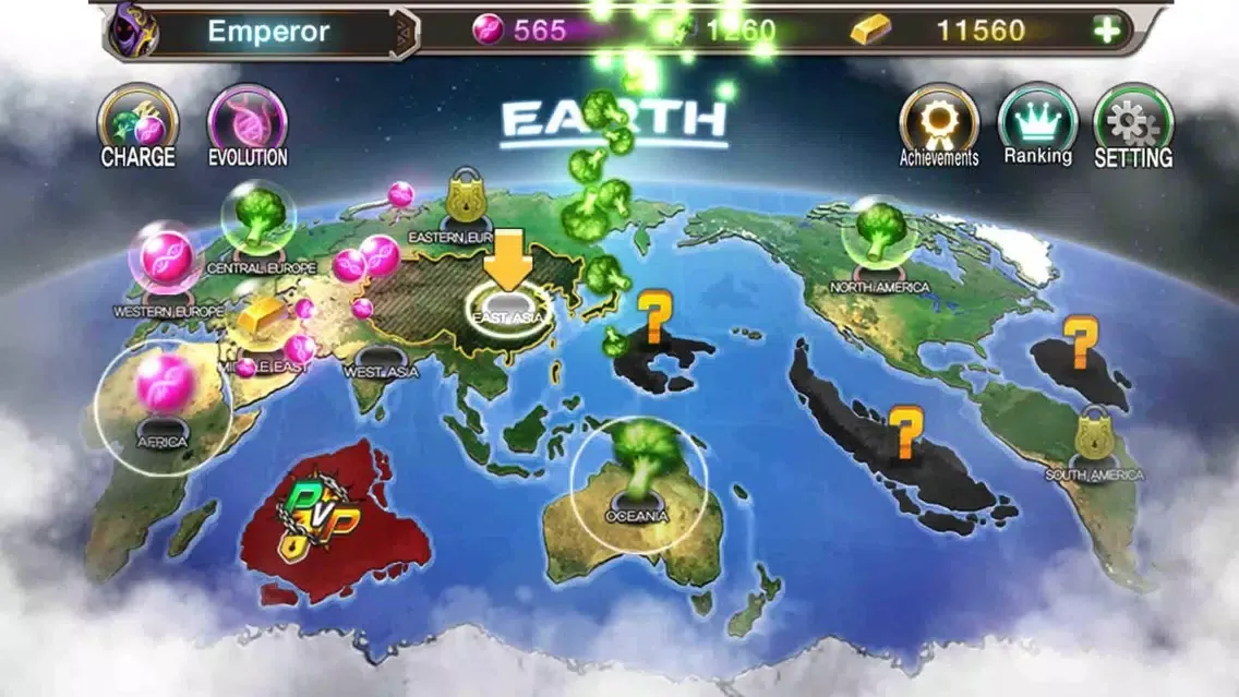 ภาพหน้าจอของ WAR OF REPRODUCTION : Evolution