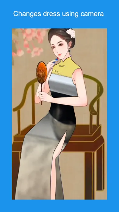 Tangkapan skrin DressUpMe