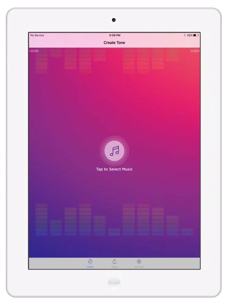 Zrzuty ekranu iToneMaker iPad 
