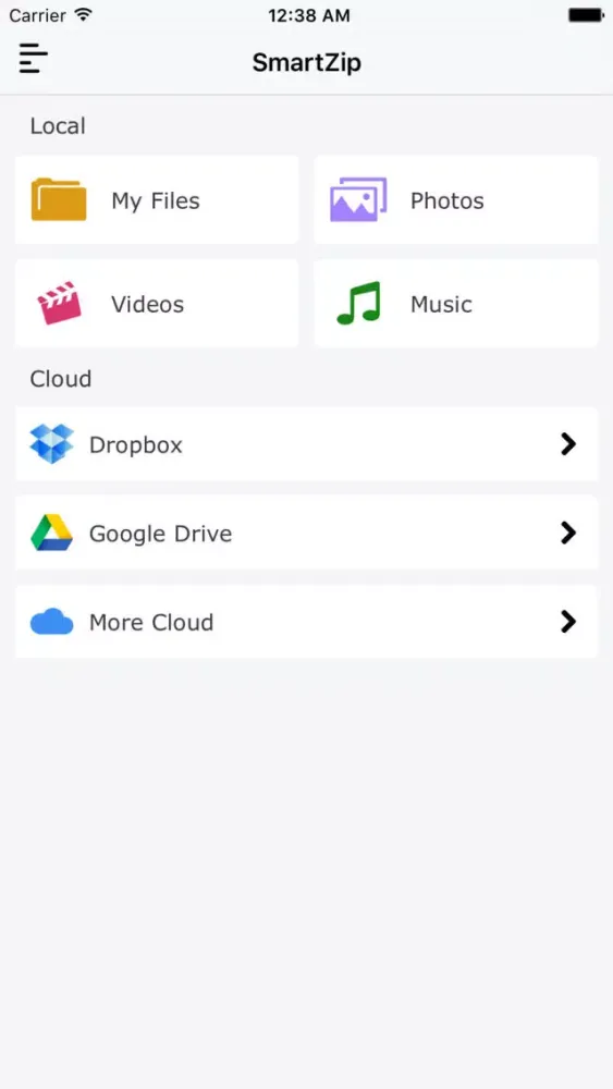 SmartZip 스크린샷
