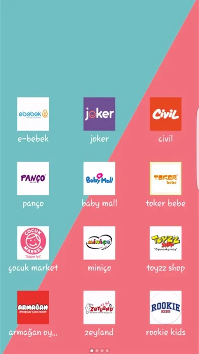 online anne & bebek mağazaları Screenshots