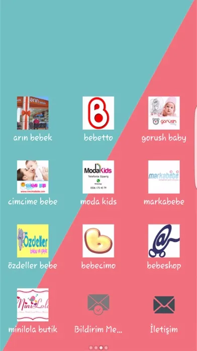 online anne & bebek mağazaları Screenshots