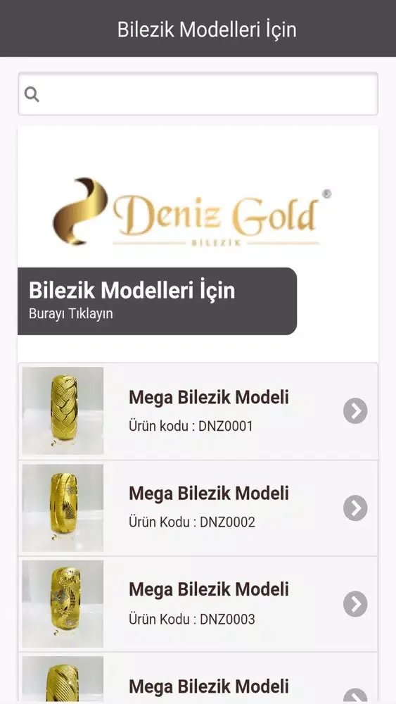 Deniz Gold Bilezik應用截圖