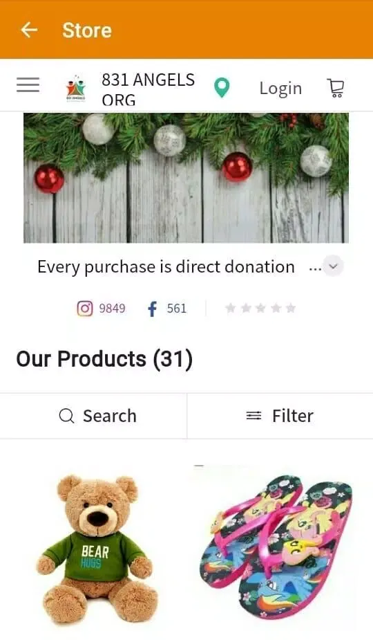 831 Angels Org Screenshots