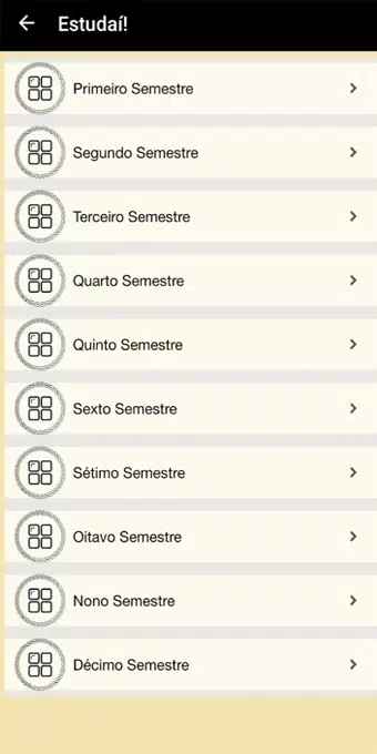 APP do PET-EA FURG Screenshots