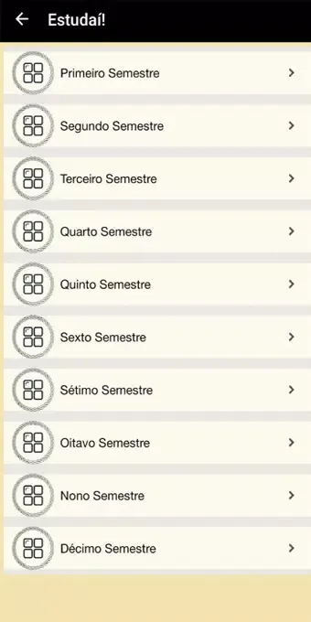 Screenshot di APP do PET-EA FURG