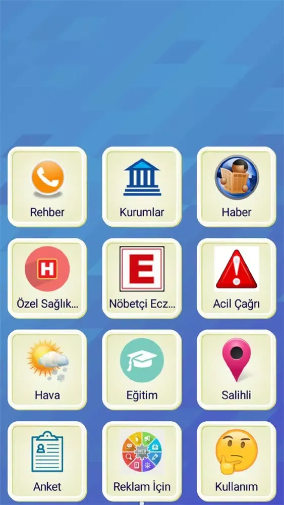 Screenshot di Salihli Mobil Rehber