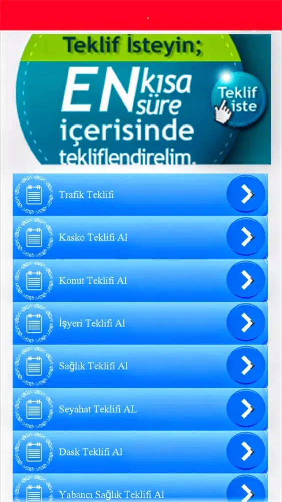 Screenshot di Selim Bilen Sigorta