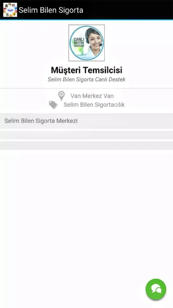 Screenshot di Selim Bilen Sigorta
