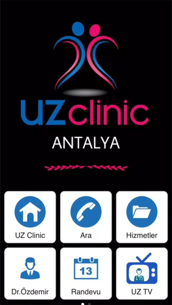 Tangkapan skrin UZ Clinic