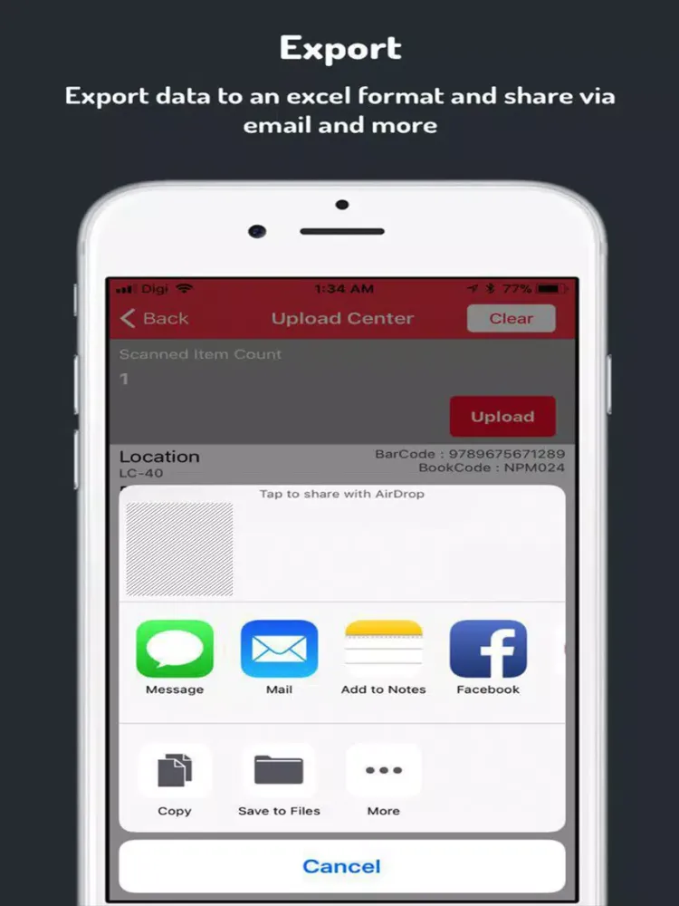 Mobile Inventory System iPad 应用截图