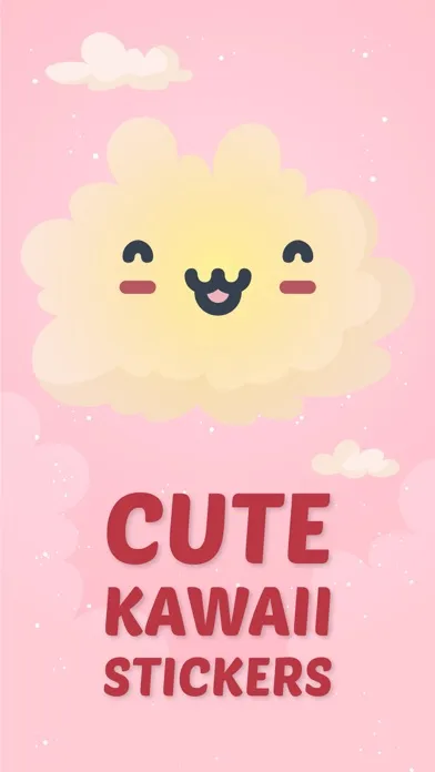 Cute Kawaii: iMessage Stickers应用截图