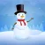 Funny Snowman Stickers.