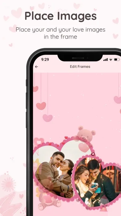 Love Photo Frames: Valentine Ekran Görüntüleri