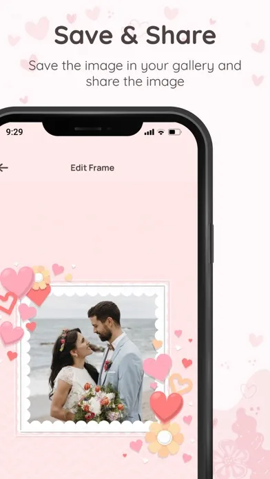 Love Photo Frames: Valentine Ekran Görüntüleri