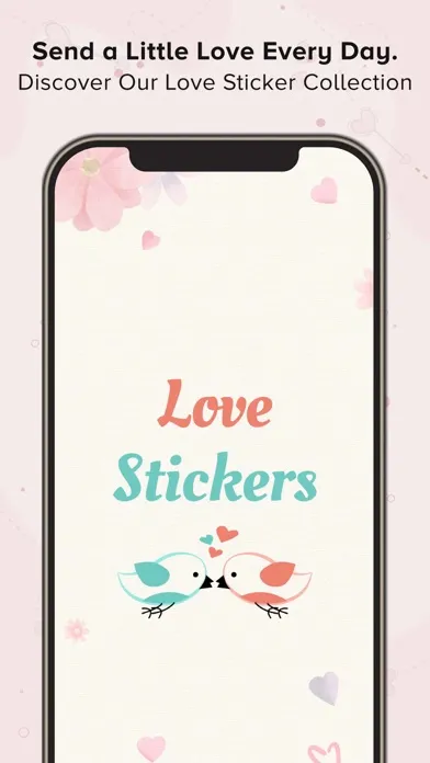 Tangkapan skrin Couple Love Stickers: iMessage