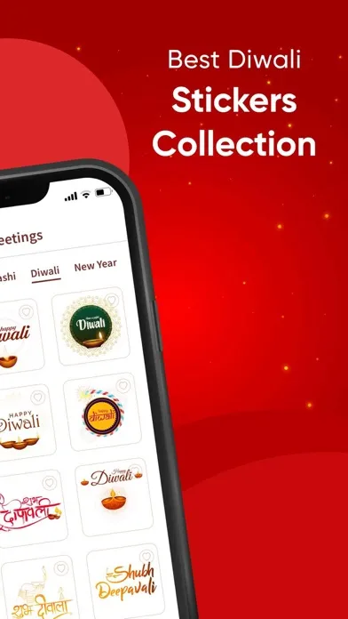 Ảnh chụp màn hình của Diwali Greeting Cards & Wishes
