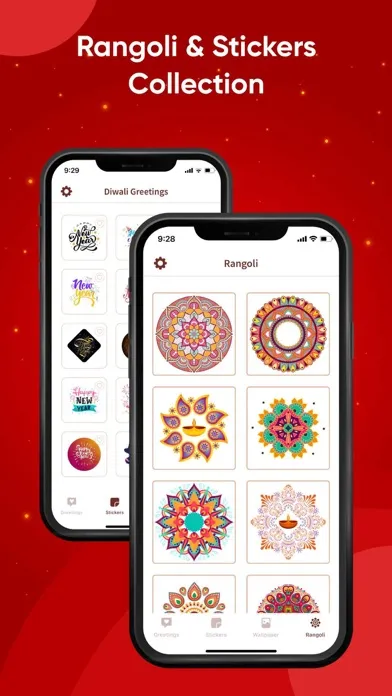 Ảnh chụp màn hình của Diwali Greeting Cards & Wishes