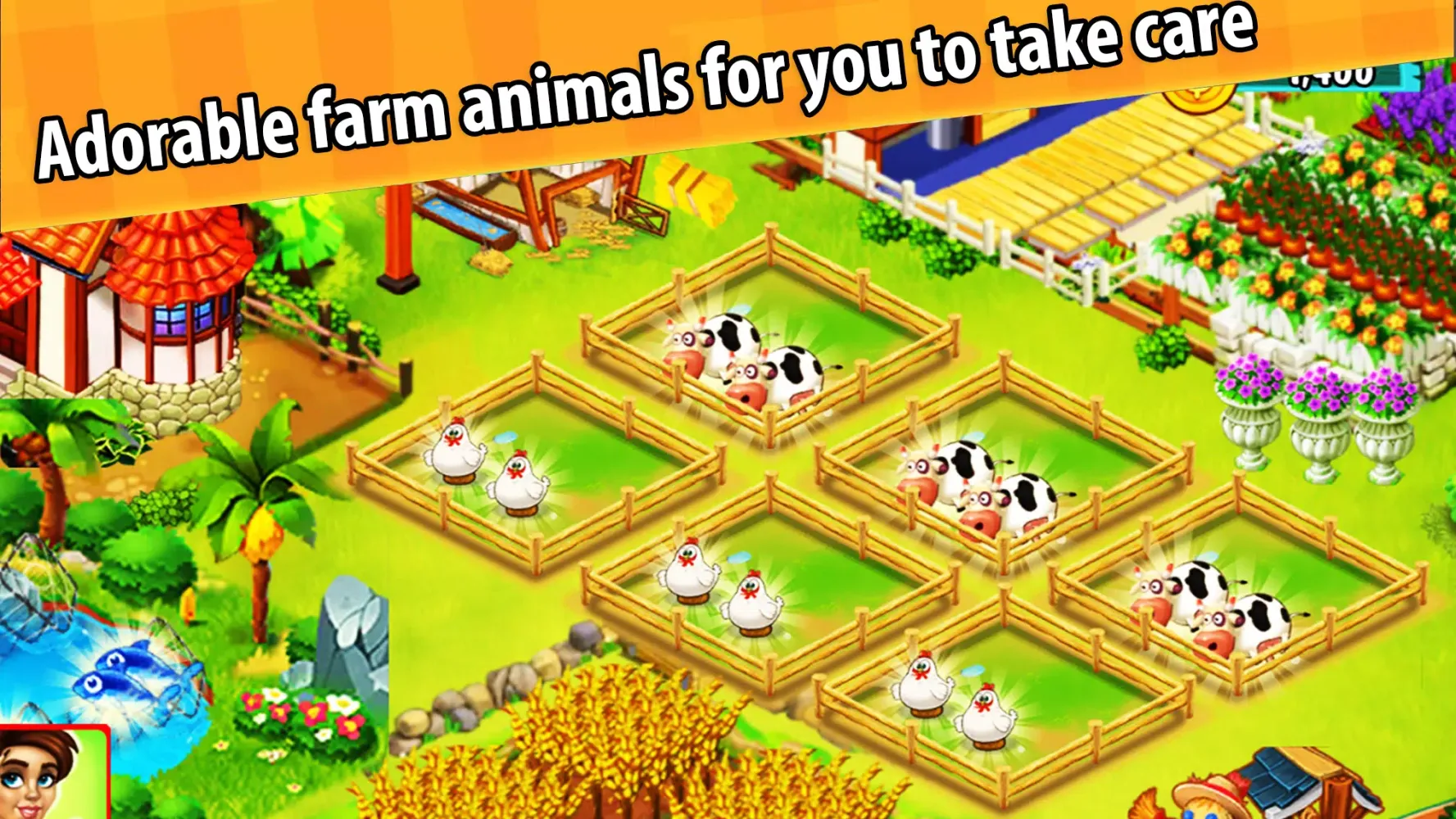 Farm city Adventure Family Big Screenshots