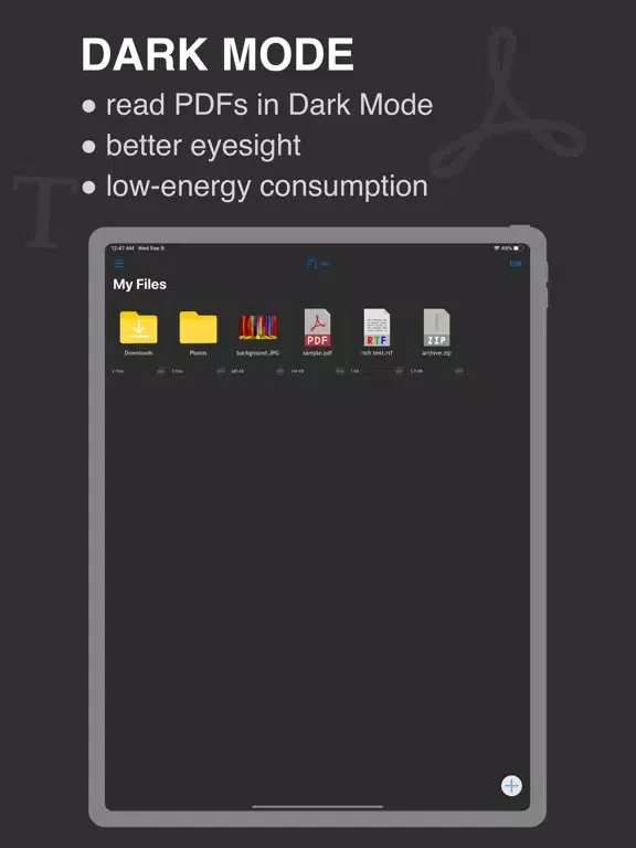 File Manager: PDF Word Zip RAR iPad  Screenshots