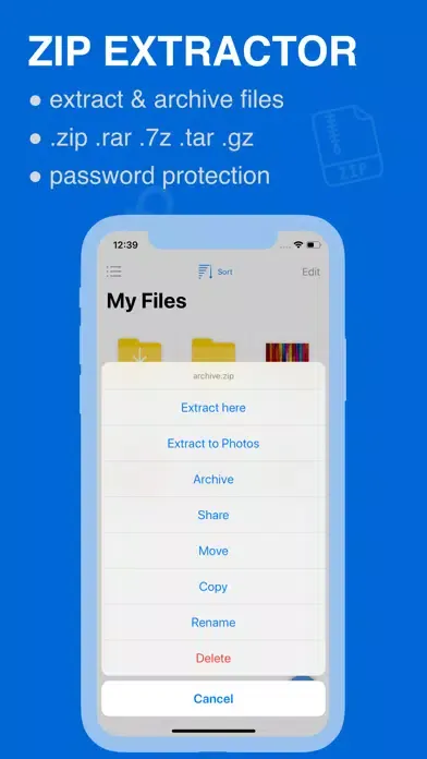 File Manager: PDF Word Zip RAR Screenshots