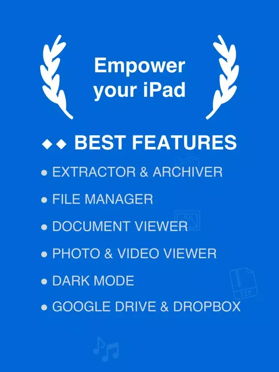 Zip Extractor — Unzip Files iPad  स्क्रीनशॉट