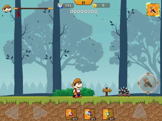 Tangkapan skrin Matt's World iPad 