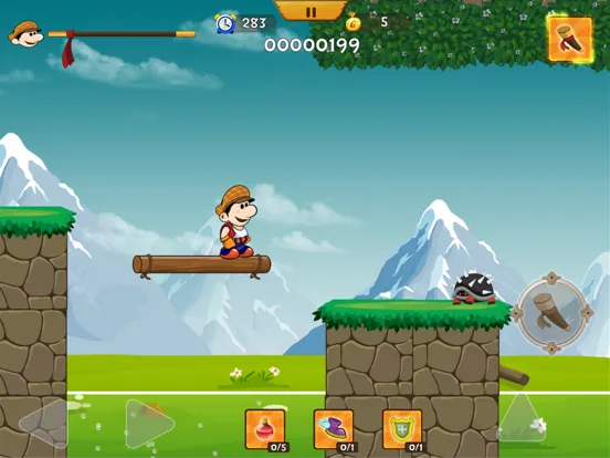 Tangkapan skrin Matt's World iPad 
