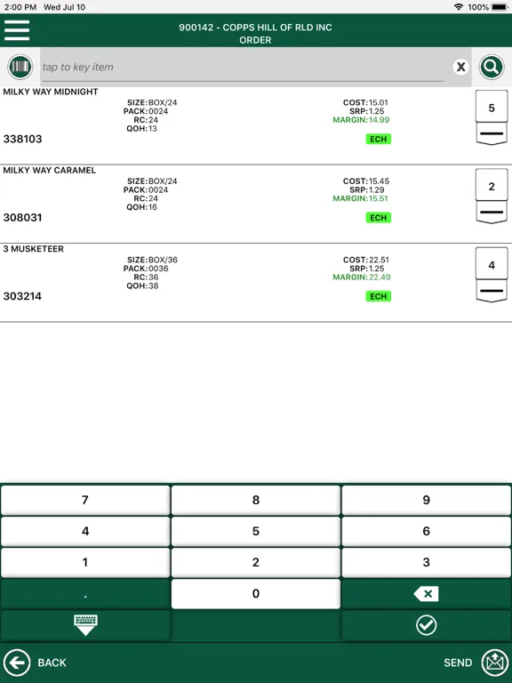 MSD Mobile iPad  스크린샷