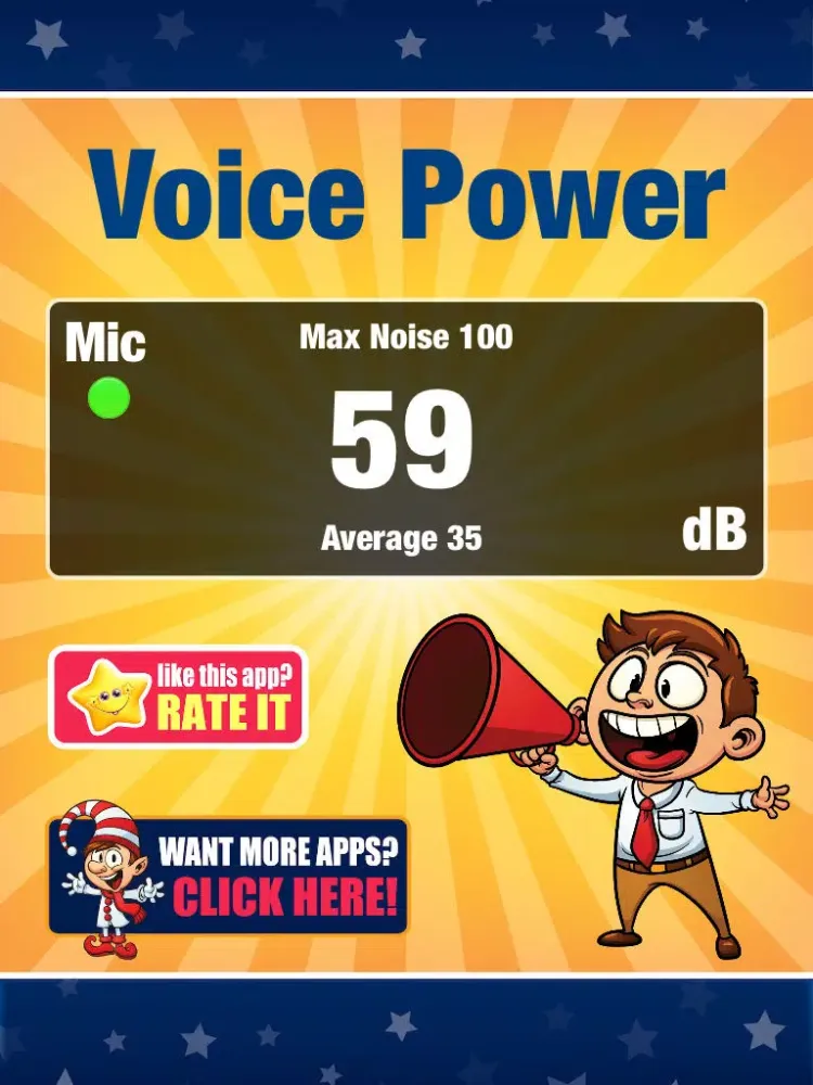 Capturas de pantalla de Voice Power - Super Test iPad 